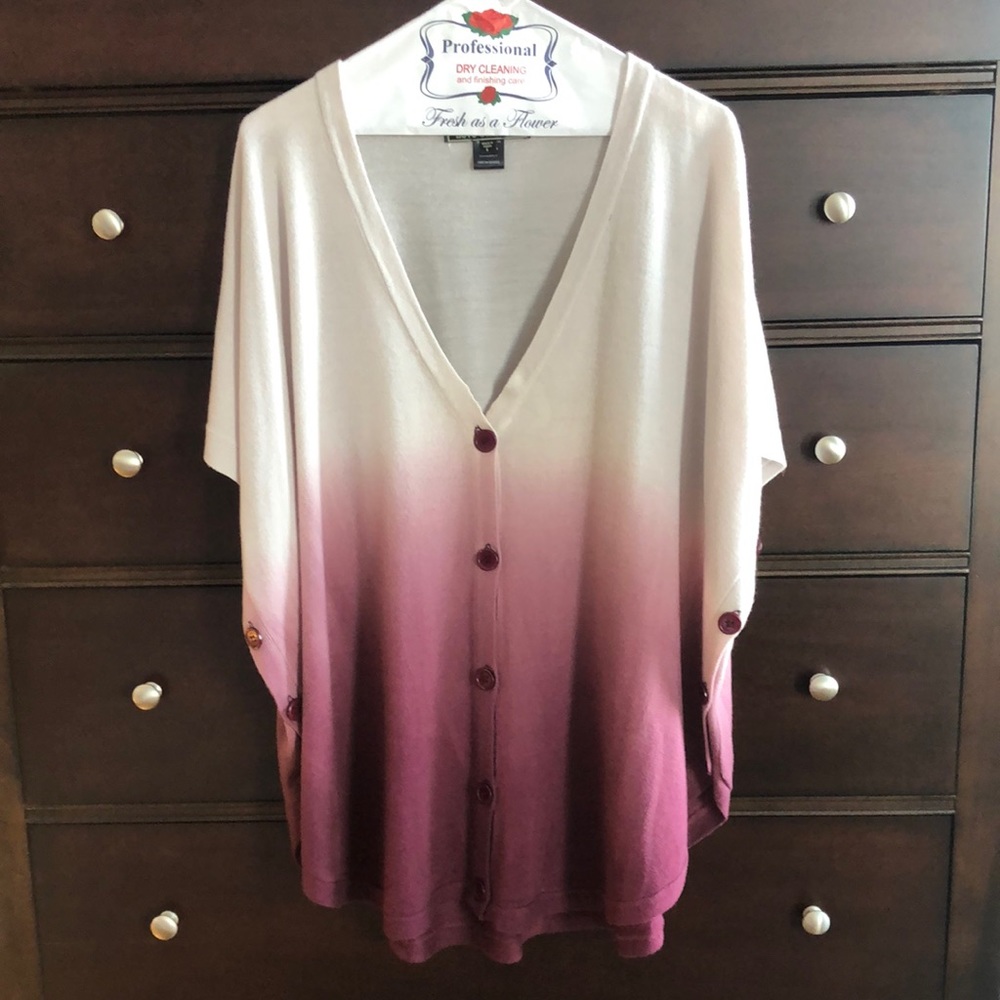Lovestitch Poncho Style Sweater Sz S